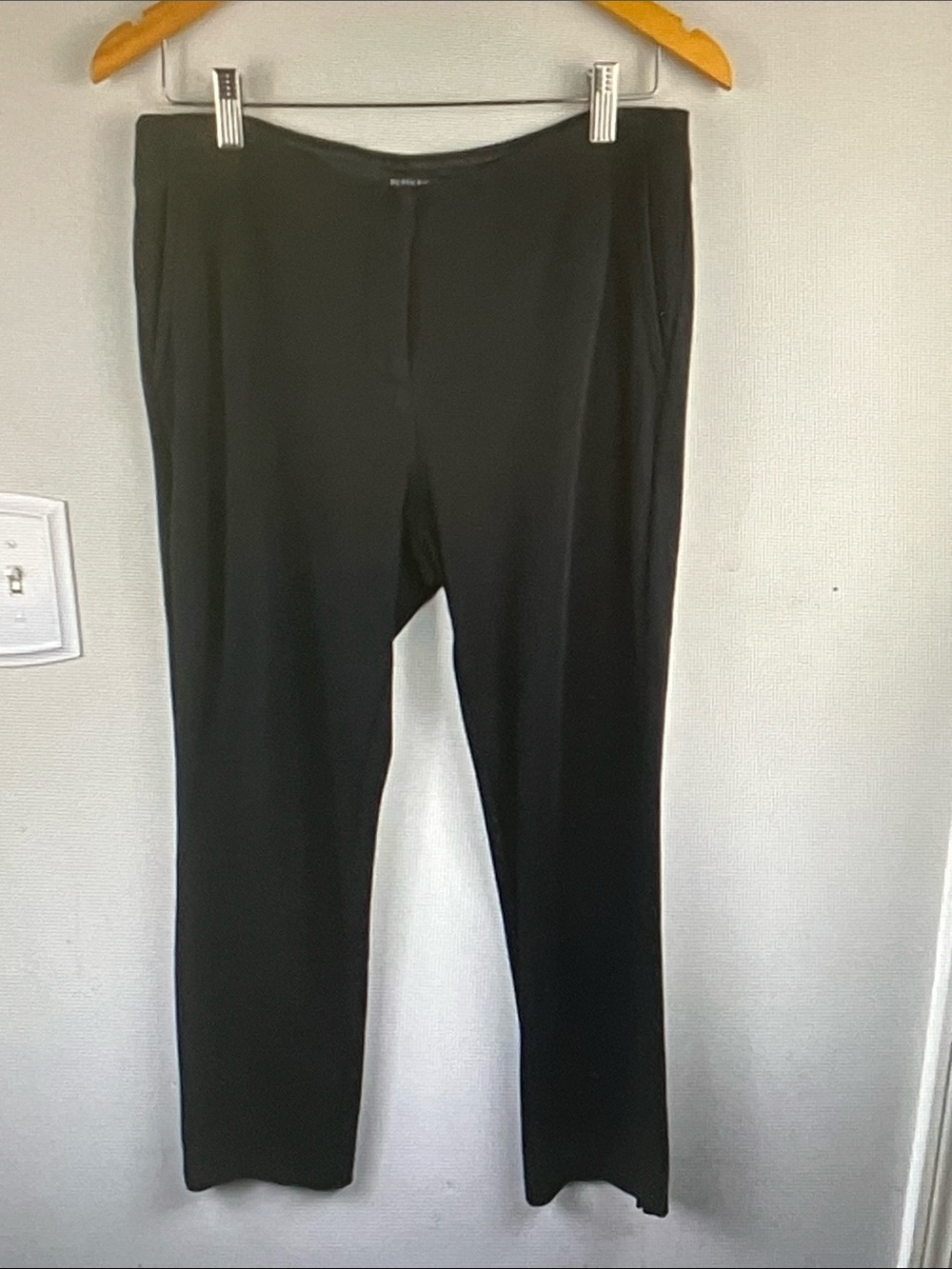 Eileen Fisher Black Wide-Leg Trousers